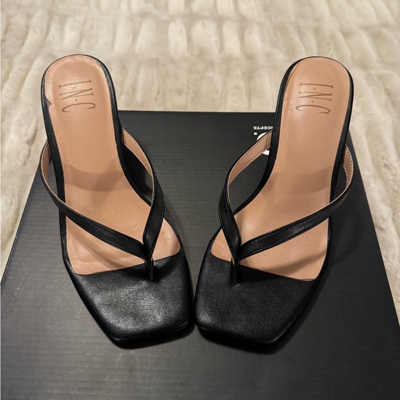 INC International Concepts Shoes - INC. Dionne Womens Faux Leather Toe Dress/Casual Ladies Sandals.